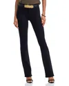 L'agence Selma Stretch High Rise Bootcut Jeans In Noir In Black