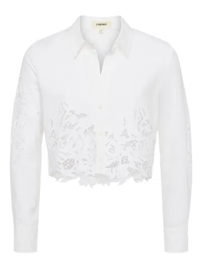 L'agence Seychelle Broderie-anglaise Shirt In White