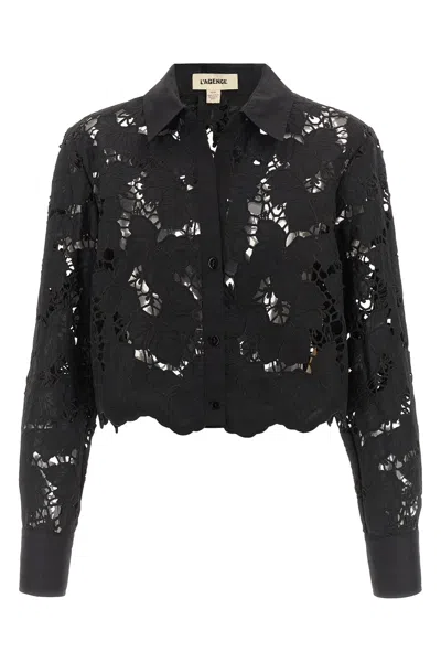 L'agence 'seychelle' Shirt In Black