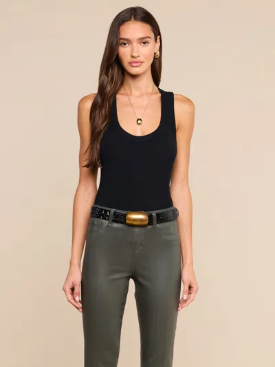 L'agence Shania Racerback Tank In Black