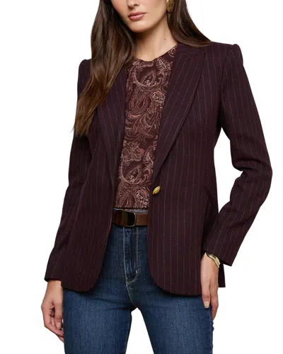 L'agence Sheila Blazer In Burgundy