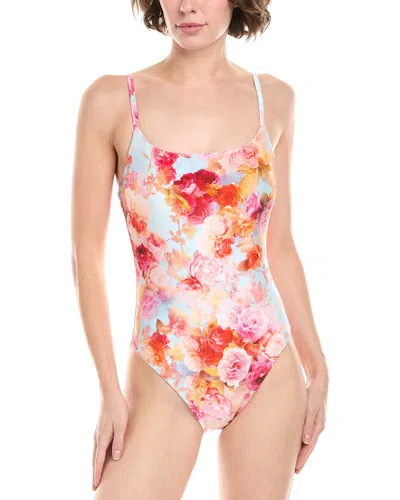 Lagence L'agence Shimmer One-piece In Multi