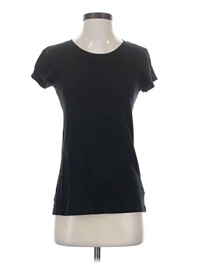 Pre-owned L'agence Short Sleeve T-shirt In Black