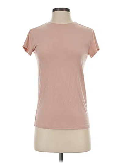 Pre-owned L'agence Short Sleeve T-shirt In Pink