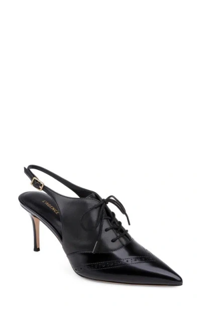 L'agence Shreya Pointed Toe Slingback Pump In Multi