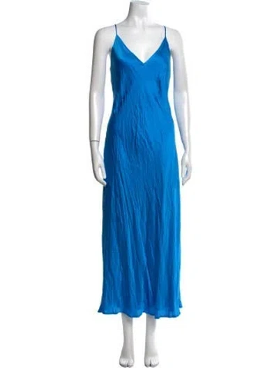 Pre-owned L'agence Silk Long Dress