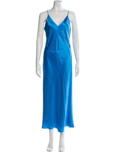 Pre-owned L'agence Silk Long Dress