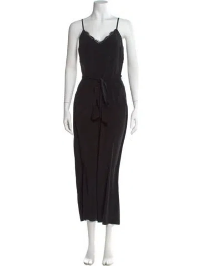 Pre-owned L'agence Silk Midi Length Dress In Multi