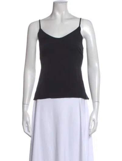 Pre-owned L'agence Silk Mini Dress In Black