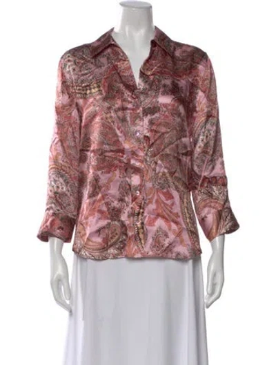 Pre-owned L'agence Silk Top