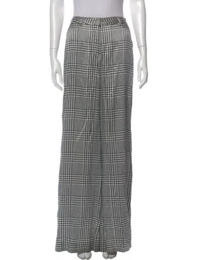 Pre-owned L'agence Silk Wide Leg Pants