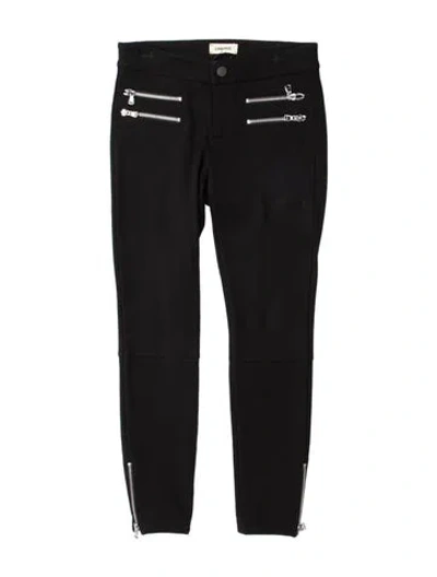 Pre-owned L'agence Skinny Leg Pants In Black