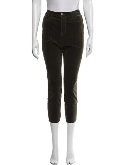 Pre-owned L'agence Skinny Leg Pants In Black