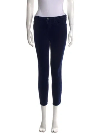 Pre-owned L'agence Skinny Leg Pants In Black