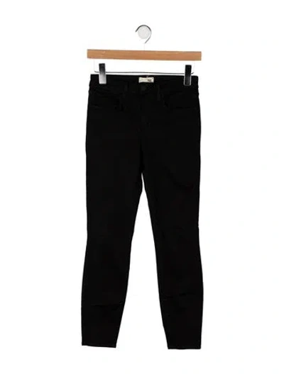 Pre-owned L'agence Skinny Leg Pants In Black
