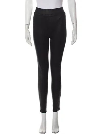 Pre-owned L'agence Skinny Leg Pants In Black