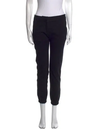 Pre-owned L'agence Skinny Leg Pants In Black