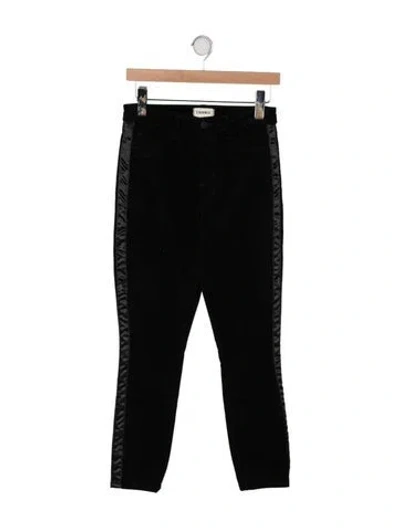 Pre-owned L'agence Skinny Leg Pants In Black