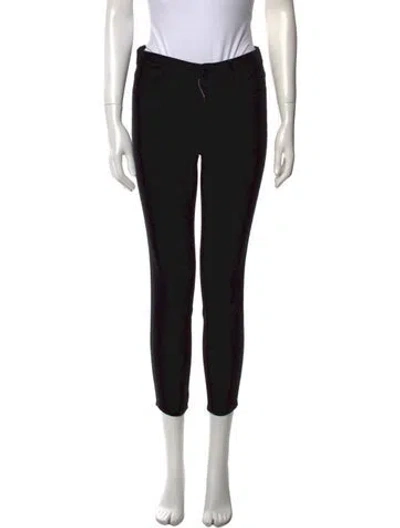 Pre-owned L'agence Skinny Leg Pants In Black