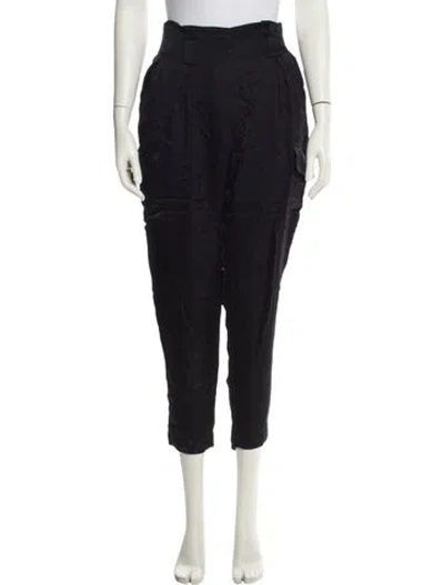 Pre-owned L'agence Skinny Leg Pants In Black