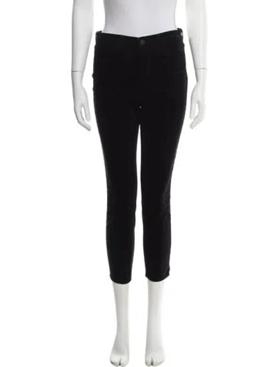 Pre-owned L'agence Skinny Leg Pants In Black