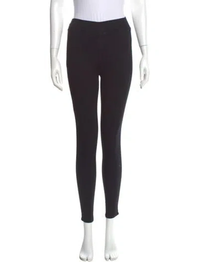 Pre-owned L'agence Skinny Leg Pants In Black