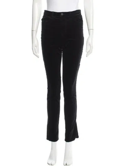 Pre-owned L'agence Skinny Leg Pants In Black