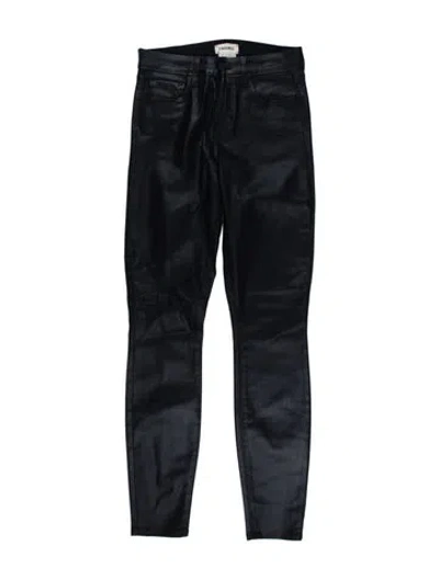 Pre-owned L'agence Skinny Leg Pants In Black
