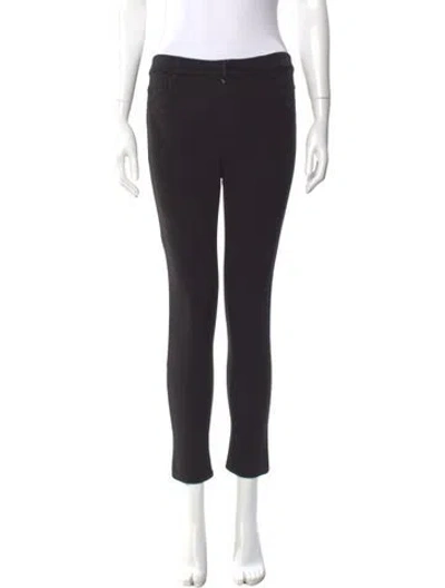 Pre-owned L'agence Skinny Leg Pants In Black
