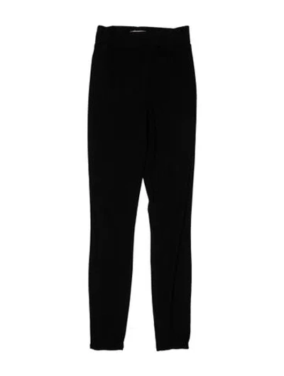 Pre-owned L'agence Skinny Leg Pants In Black
