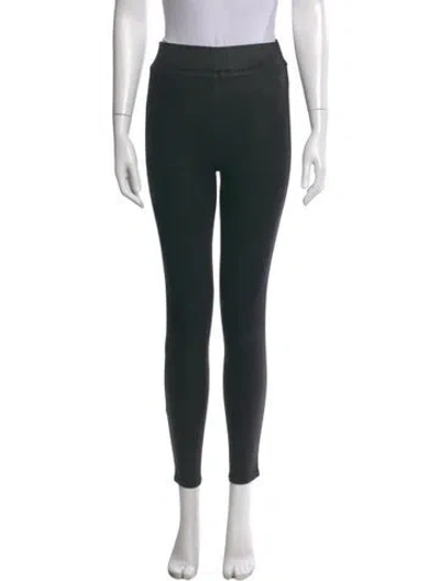 Pre-owned L'agence Skinny Leg Pants In Black