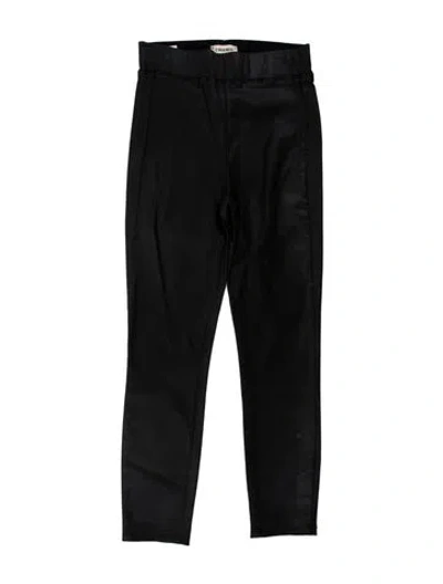 Pre-owned L'agence Skinny Leg Pants In Black