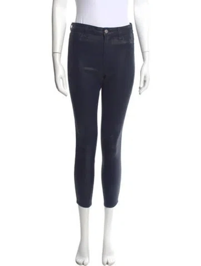 Pre-owned L'agence Skinny Leg Pants In Blue