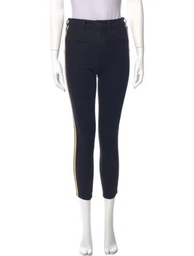 Pre-owned L'agence Skinny Leg Pants In Blue