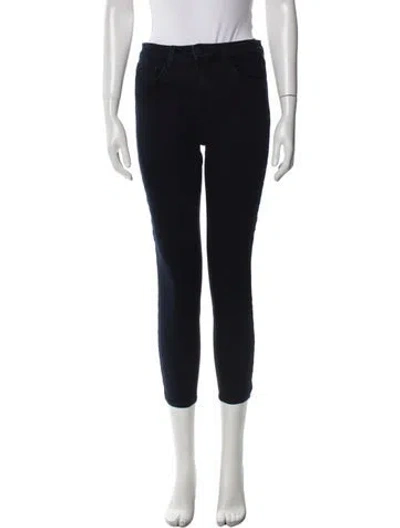 Pre-owned L'agence Skinny Leg Pants In Blue