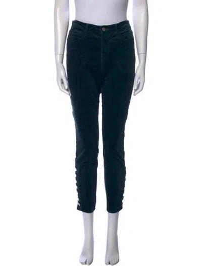 Pre-owned L'agence Skinny Leg Pants In Blue