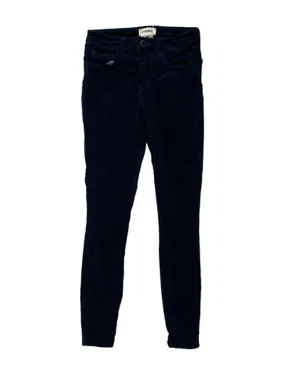Pre-owned L'agence Skinny Leg Pants In Blue