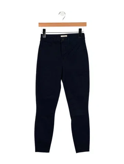 Pre-owned L'agence Skinny Leg Pants In Blue