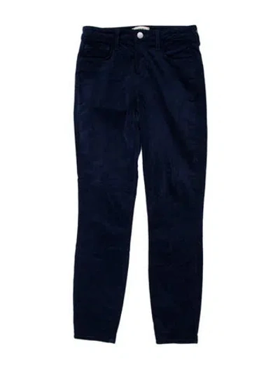 Pre-owned L'agence Skinny Leg Pants In Blue