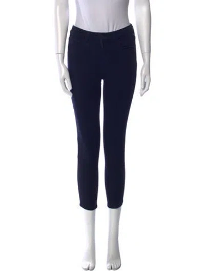 Pre-owned L'agence Skinny Leg Pants In Blue