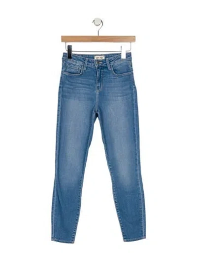 Pre-owned L'agence Skinny Leg Pants In Blue