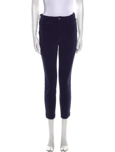 Pre-owned L'agence Skinny Leg Pants In Blue