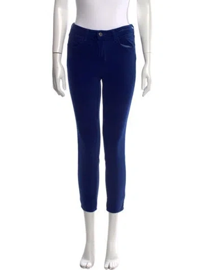 Pre-owned L'agence Skinny Leg Pants In Blue