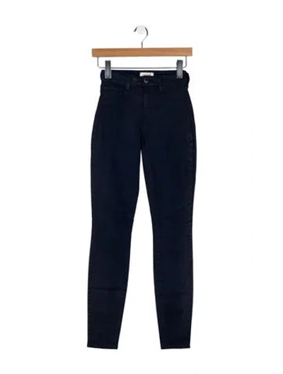Pre-owned L'agence Skinny Leg Pants In Blue