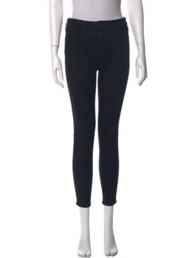 Pre-owned L'agence Skinny Leg Pants In Blue