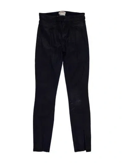 Pre-owned L'agence Skinny Leg Pants In Blue