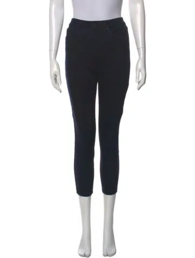 Pre-owned L'agence Skinny Leg Pants In Blue