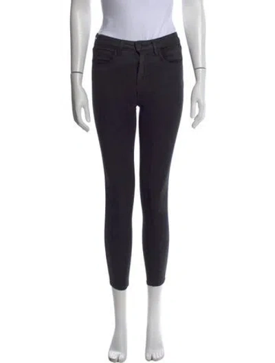 Pre-owned L'agence Skinny Leg Pants In Blue