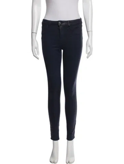 Pre-owned L'agence Skinny Leg Pants In Blue