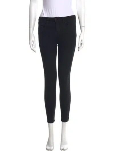 Pre-owned L'agence Skinny Leg Pants In Blue